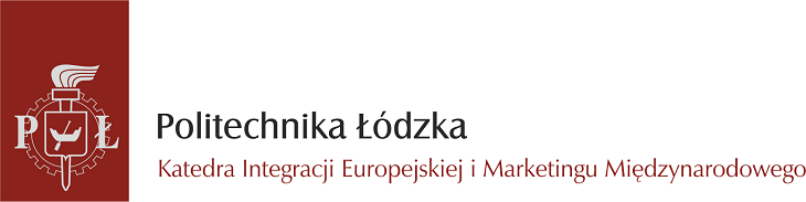 Logo Katedry Integracji Europejskiej i Marketingu Międzynarodowego